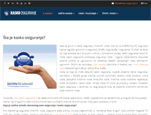 Tablet Screenshot of kasko-osiguranje.rs